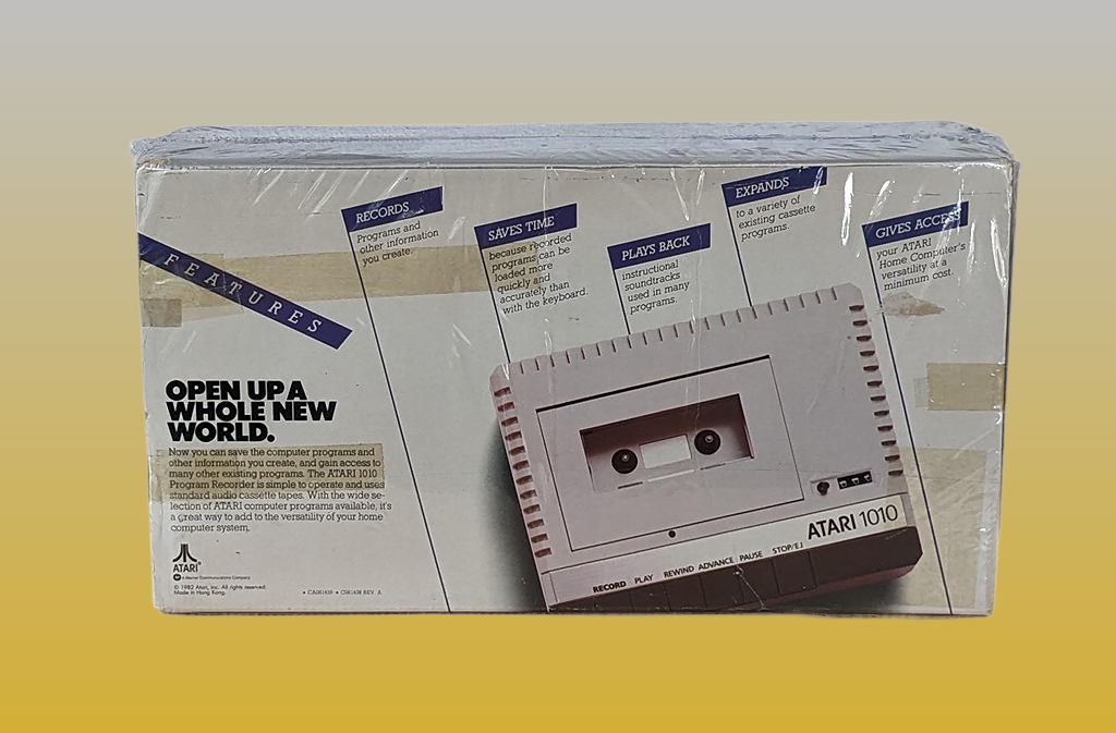 Atari 1010 Hinten