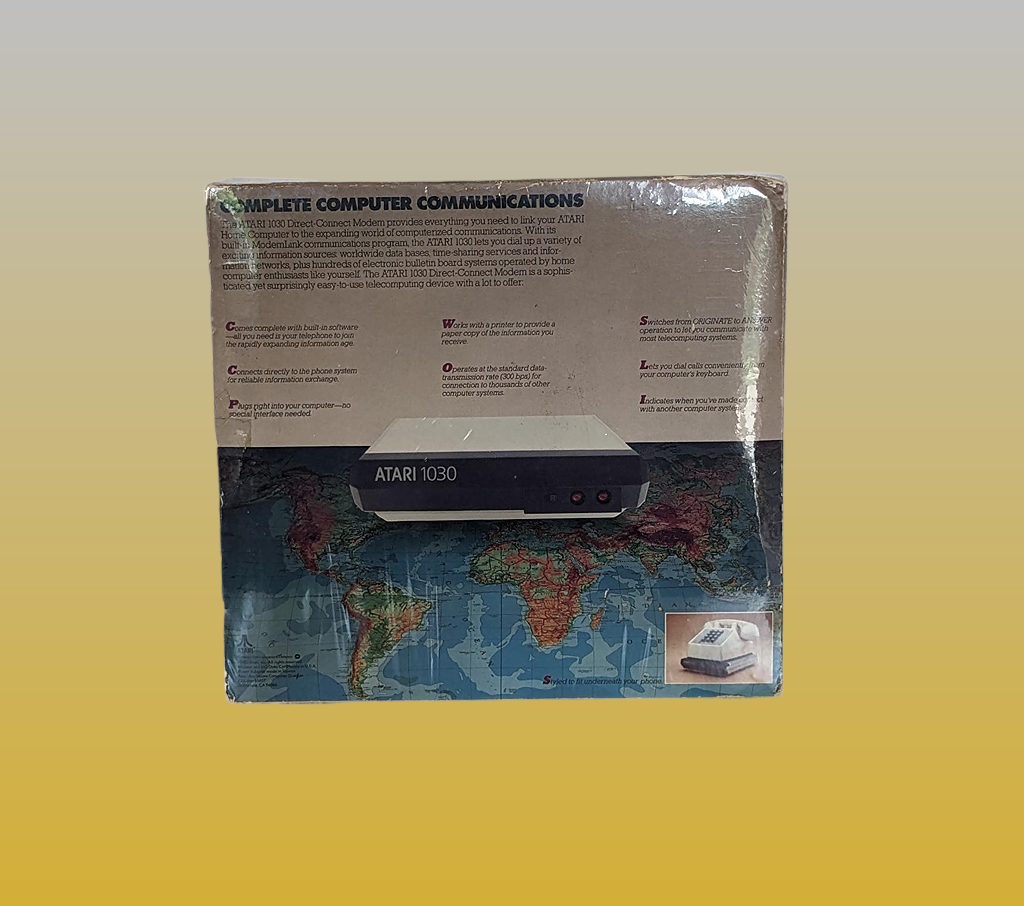 Atari 1030 Hinten