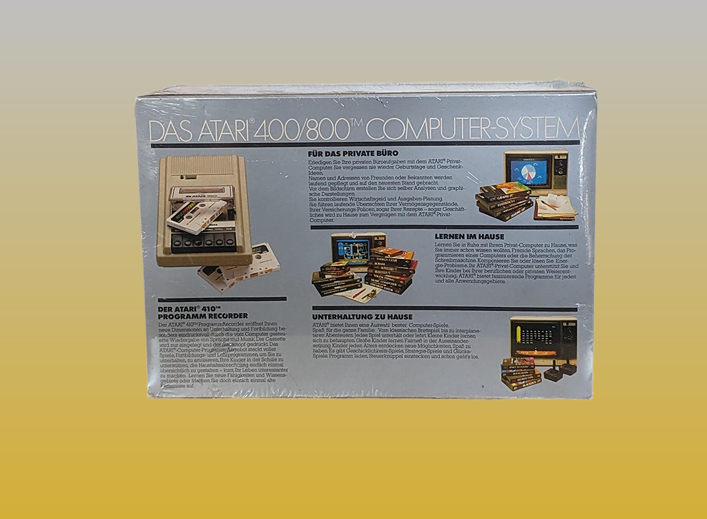 Atari 410 Hinten