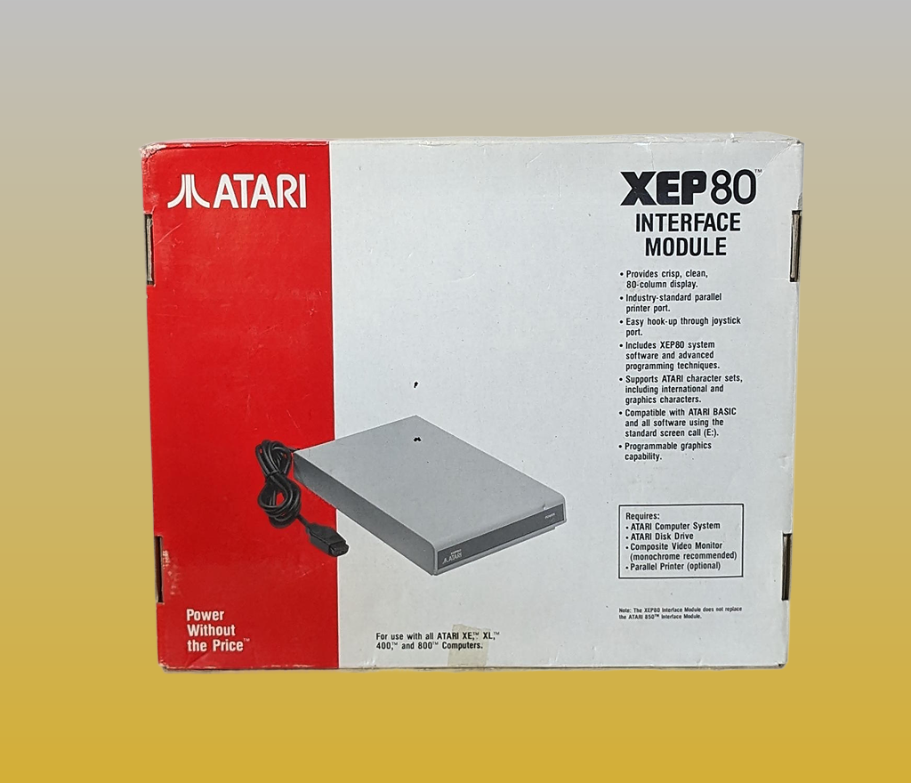 Atari XEP80 Hinten