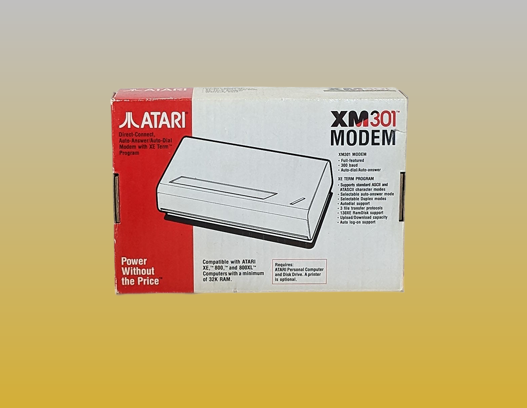 Atari XM301 Hinten